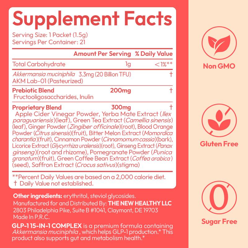 GLP-1 Boosting Drink Powder
